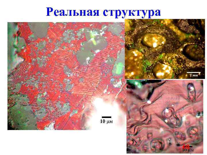 Реальная структура 60 