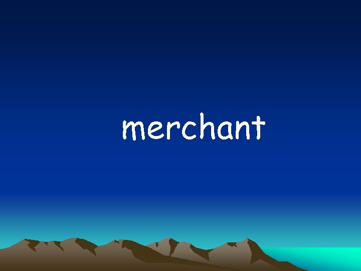 merchant 