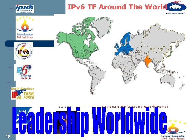  IPv 6 TF Around The World Statistics 18 