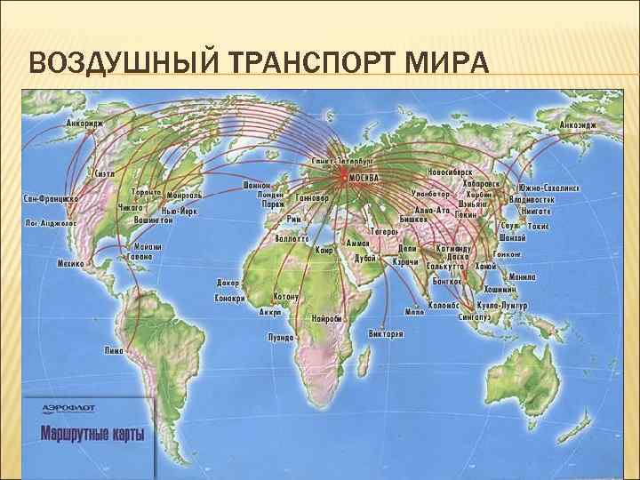 ВОЗДУШНЫЙ ТРАНСПОРТ МИРА 