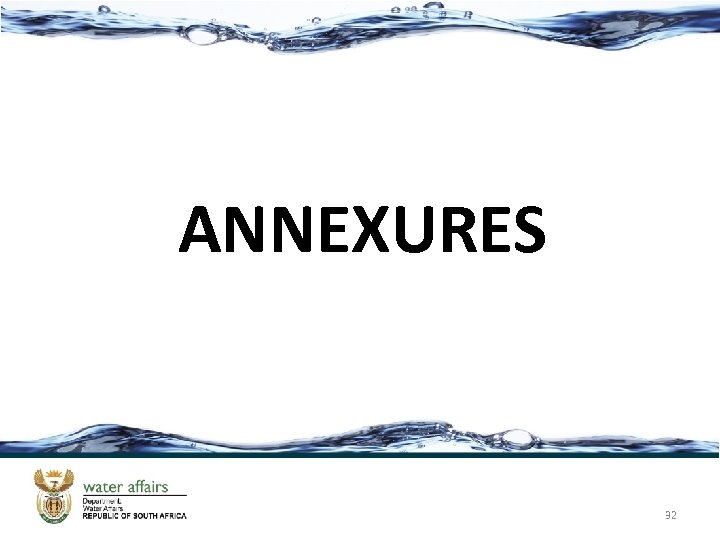 ANNEXURES 32 