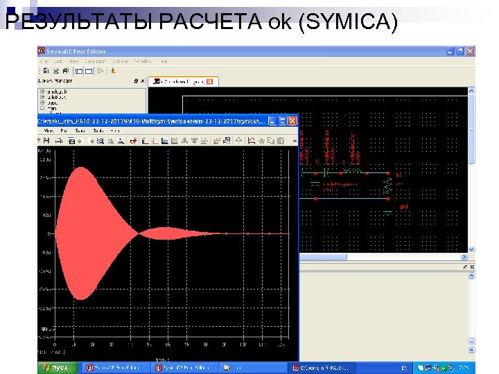 РЕЗУЛЬТАТЫ РАСЧЕТА ok (SYMICA) 
