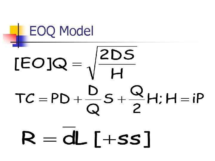 EOQ Model 