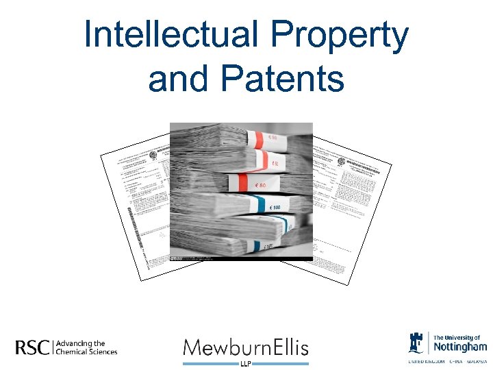 Intellectual Property and Patents 