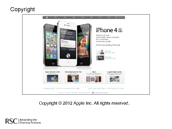 Copyright © 2012 Apple Inc. All rights reserved. 