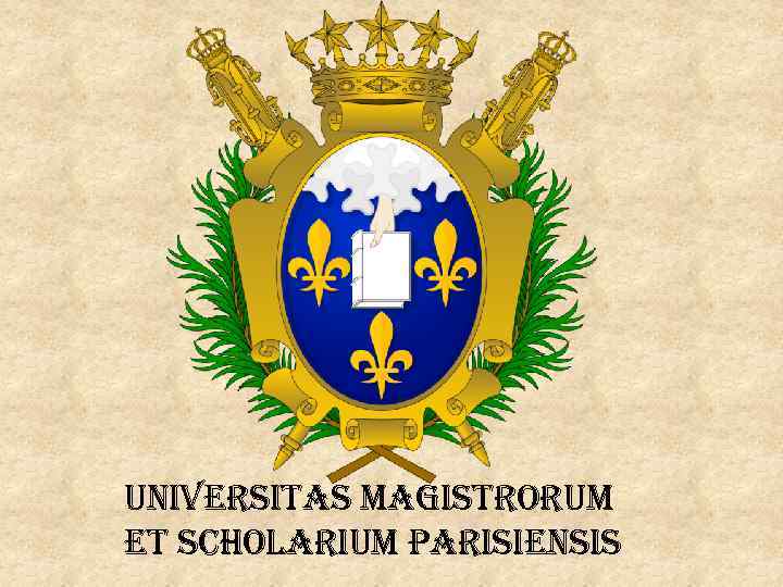 universitas magistrorum et scholarium Parisiensis 