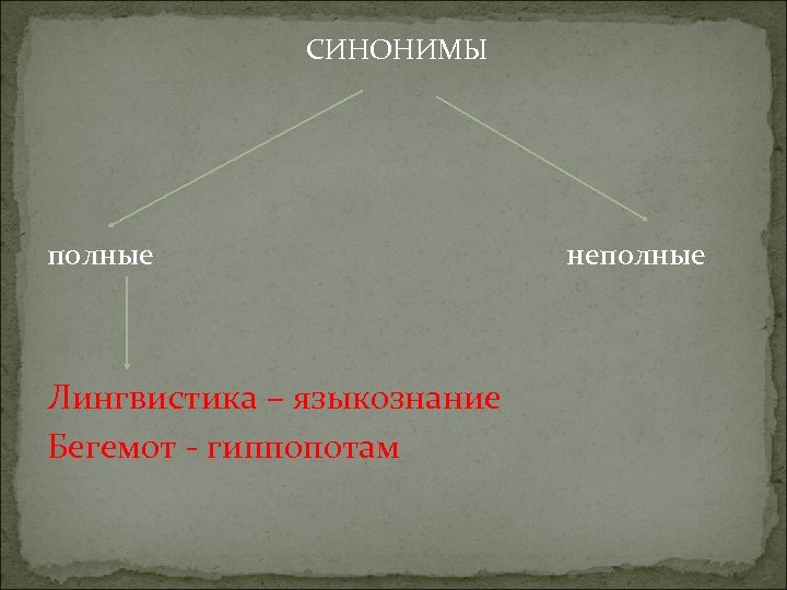 Полный синоним. Синонимия это в языкознании. Лингвистика синоним. Типы синонимов Языкознание. Виды синонимов в языкознании.