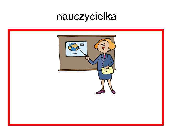 nauczycielka 