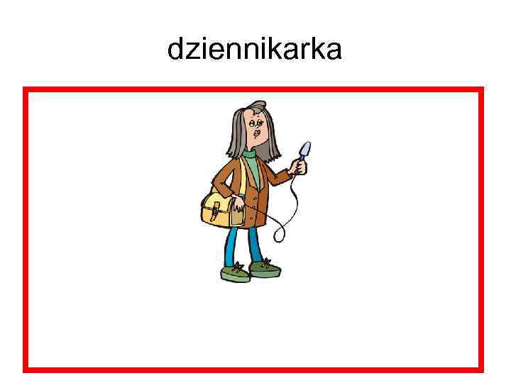 dziennikarka 