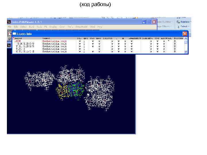 (ход работы) 