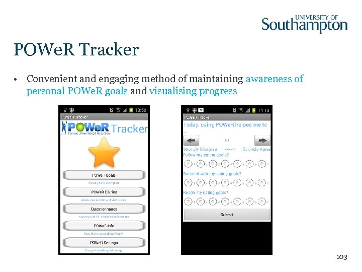 POWe. R Tracker • Convenient and engaging method of maintaining awareness of personal POWe.