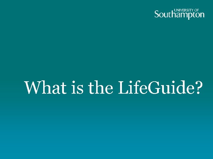 What is the Life. Guide? 