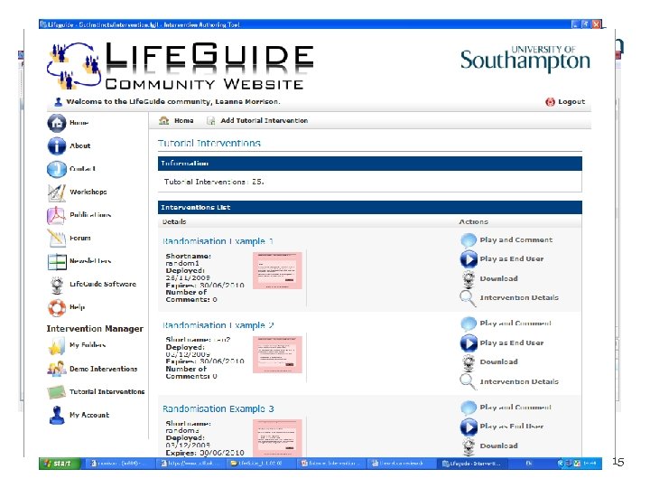 Life. Guide – What is it? • Software that allows researchers to create, modify