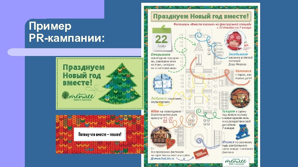 Пример PR-кампании: 