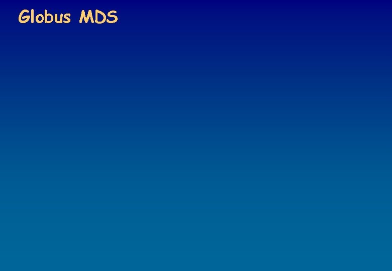 Globus MDS 