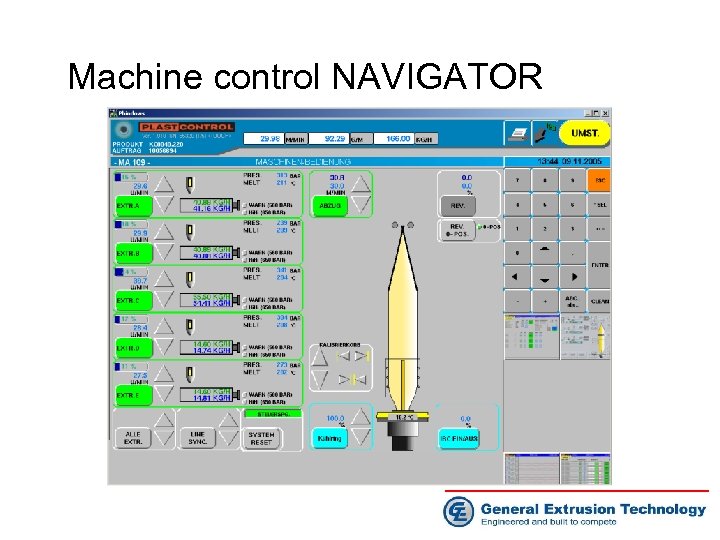 Machine control NAVIGATOR 