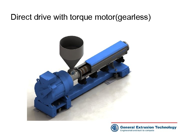 Direct drive with torque motor(gearless) 