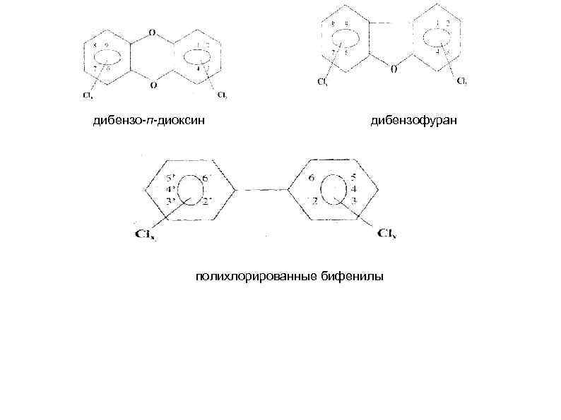дибензо-п-диоксин дибензофуран полихлорированные бифенилы 