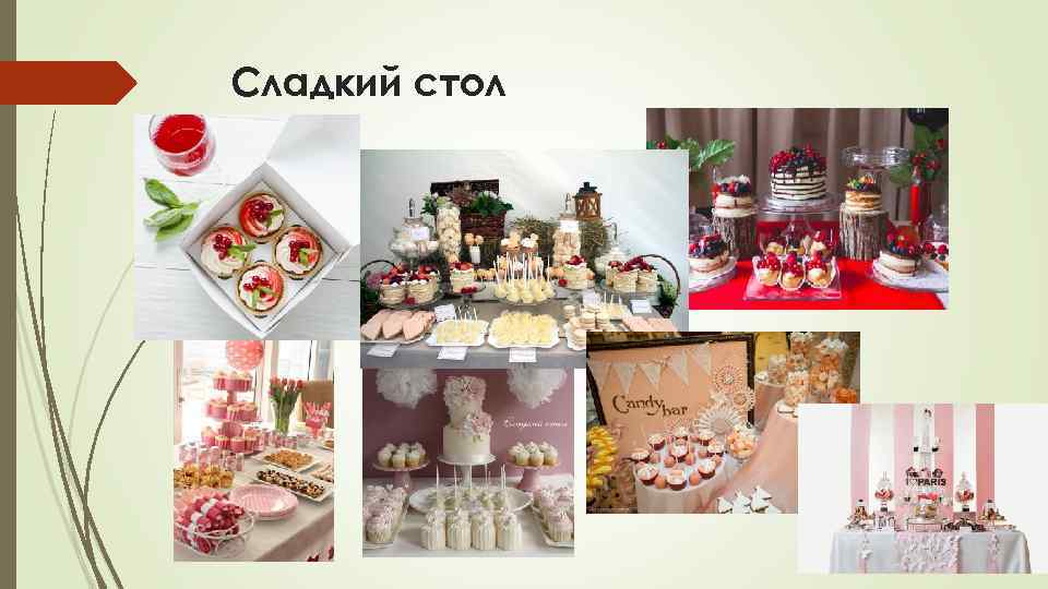 Сладкий стол 