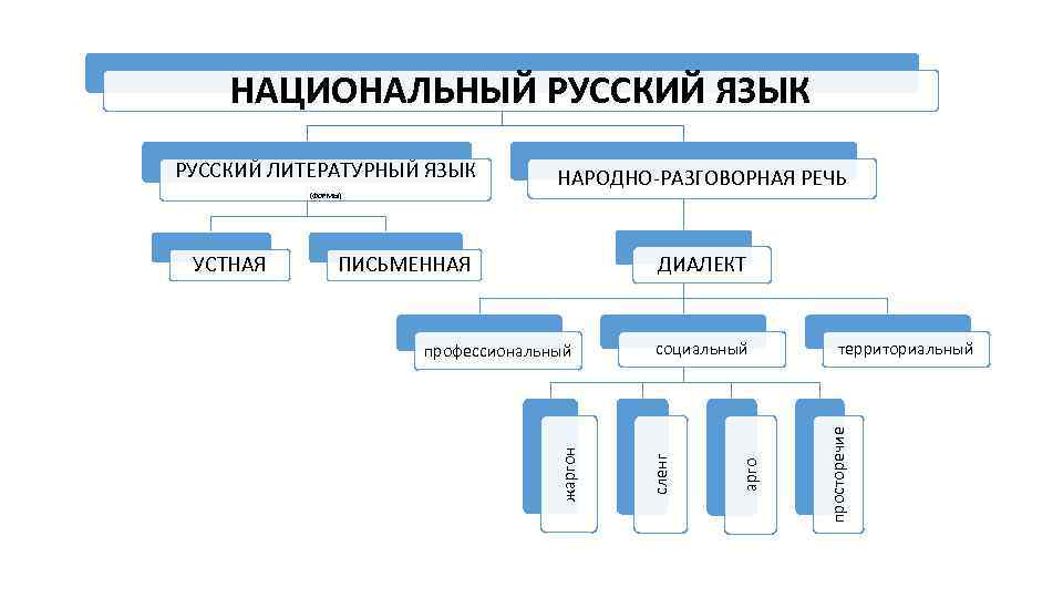 Как называется разновидность национального языка являющаяся образцом ответы на тест