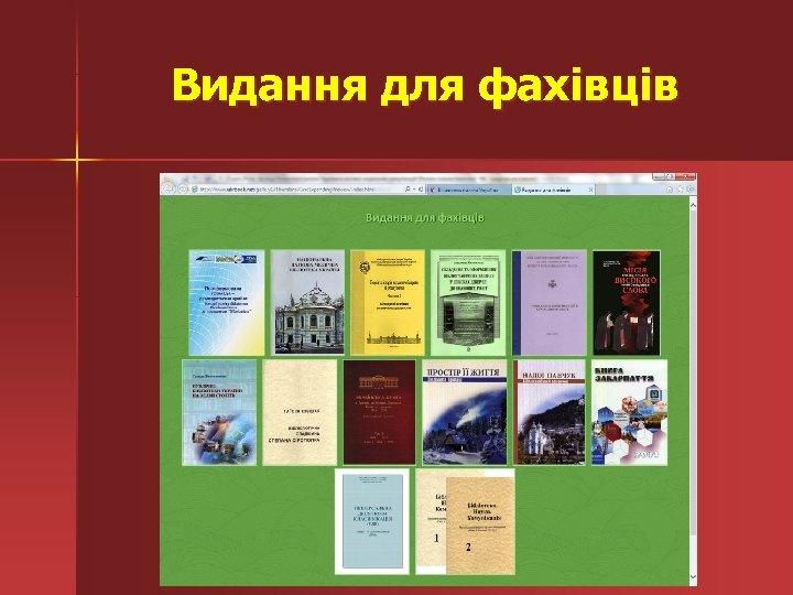 Видання для фахівців 