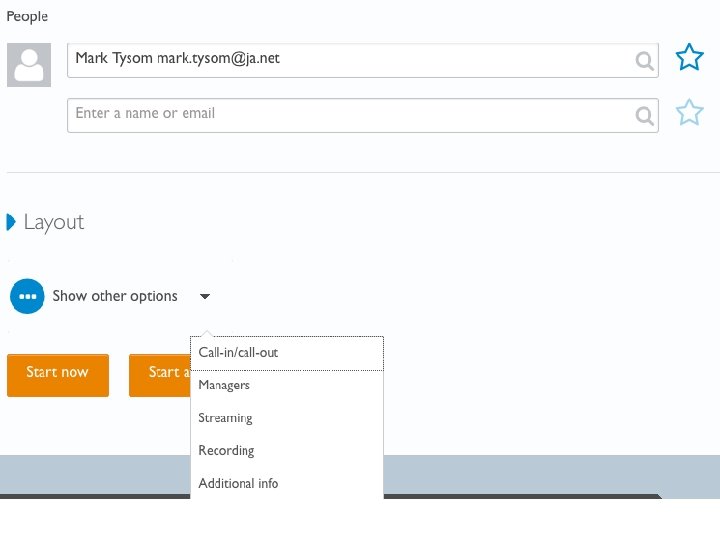 Outline Picture of schedule/launch page 