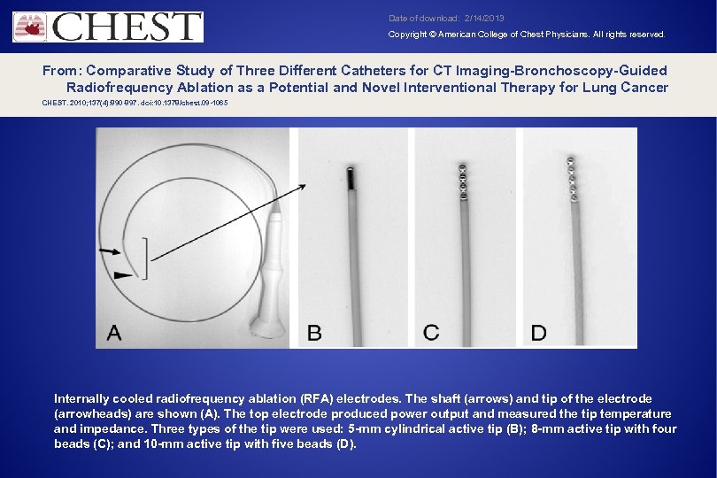 Date of download: 2/14/2013 Copyright © American College of Chest Physicians. All rights reserved.