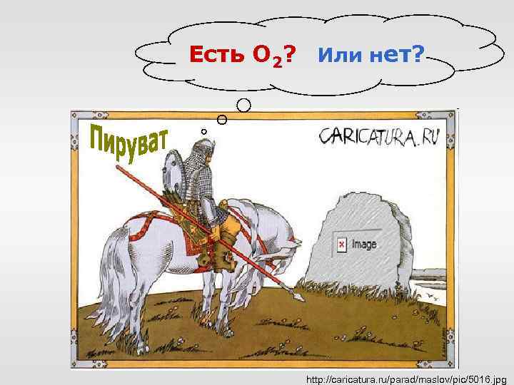 Есть О 2? Или нет? http: //caricatura. ru/parad/maslov/pic/5016. jpg 