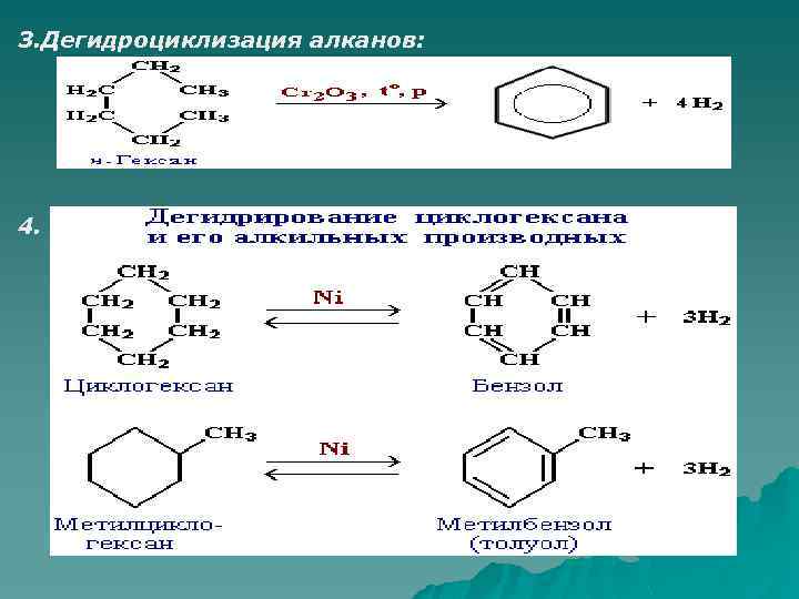 Составьте схему получения анилина из гексана