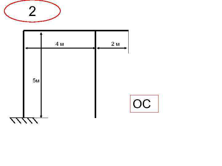 2 4 м 2 м 5 м ОС 