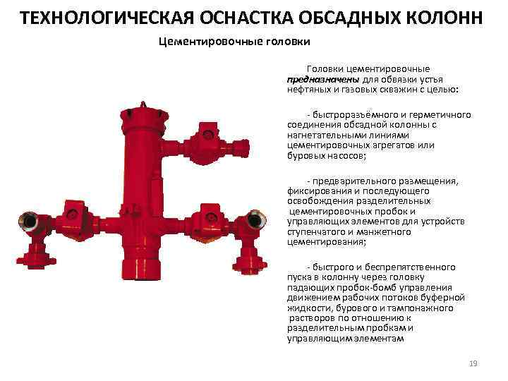 Цементировочная головка схема