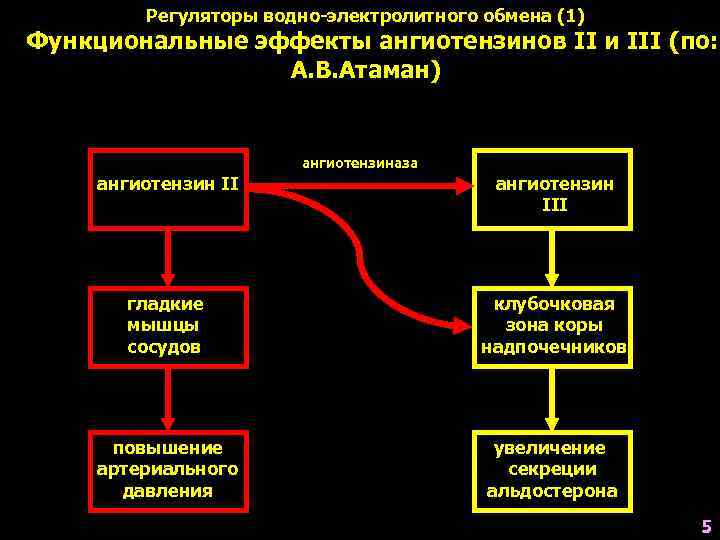 Схема патогенеза артериальной гипертензии с учетом роли ренин ангиотензин альдостероновой системы