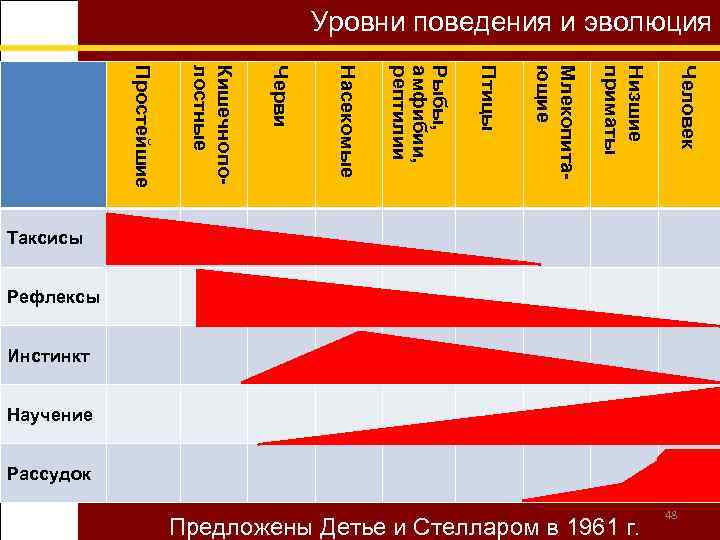 Уровни поведения человека. Эволюция поведения. Уровни поведения. Уровни поведения в психологии.