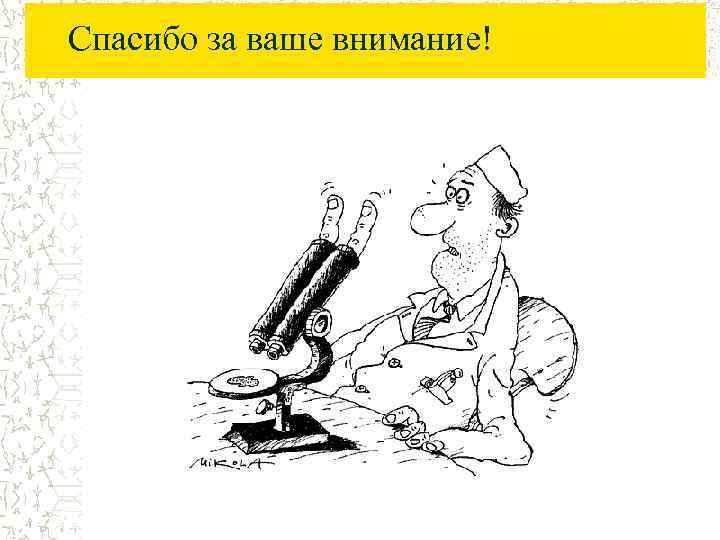 Спасибо за ваше внимание! 