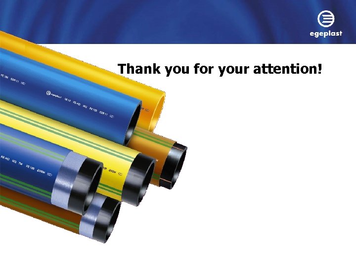 Thank you for your attention! 