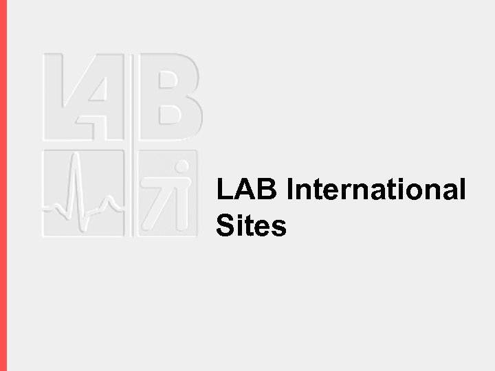 LAB International Sites 