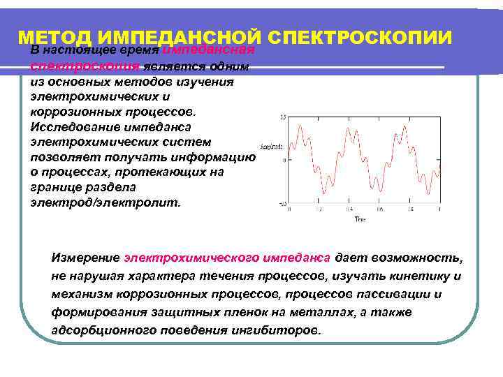 Импедансная диаграмма электрохимической ячейки