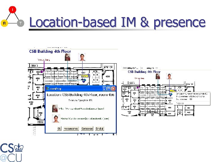 Location-based IM & presence 