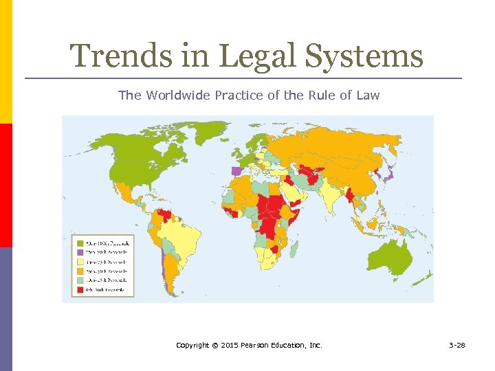 Trends in Legal Systems The Worldwide Practice of the Rule of Law Copyright ©