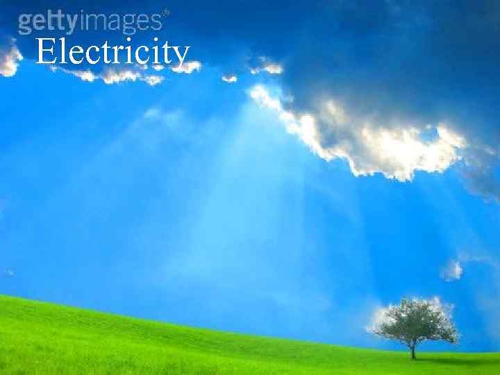 Electricity 
