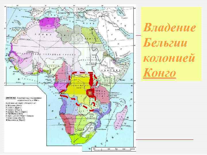 Владение Бельгии колонией Конго 