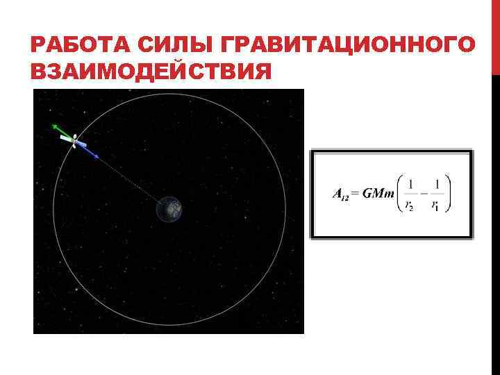 3 работа силы тяжести. Работа силы гравитационного взаимодействия. Вычисление работы гравитационной силы. Работа силы тяготения. Работа гравитационной силы формула.