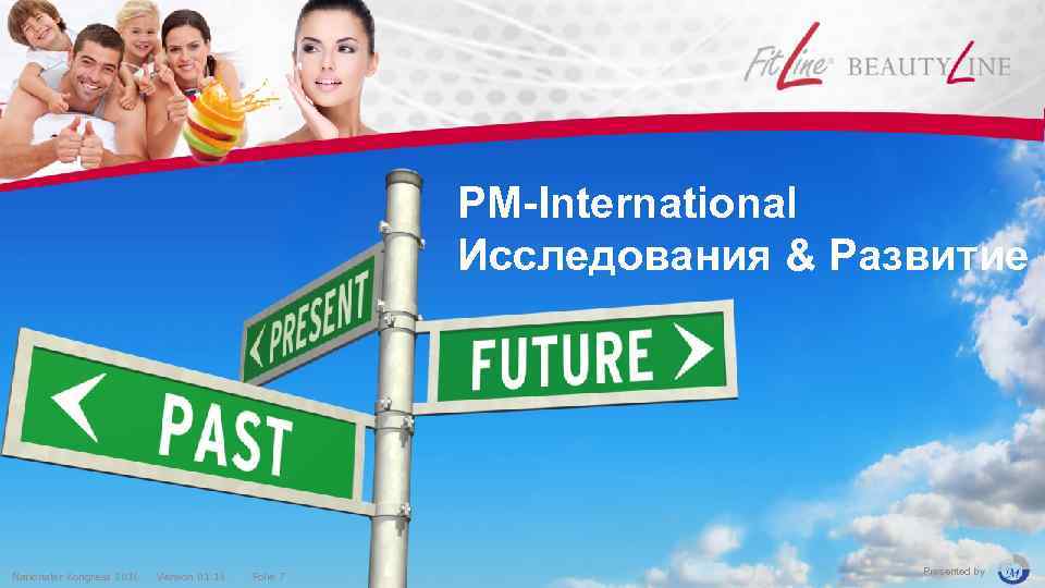 PM-International Исследования & Развитие Nationaler Kongress 2016 Version 01. 16 Folie 7 Presented by