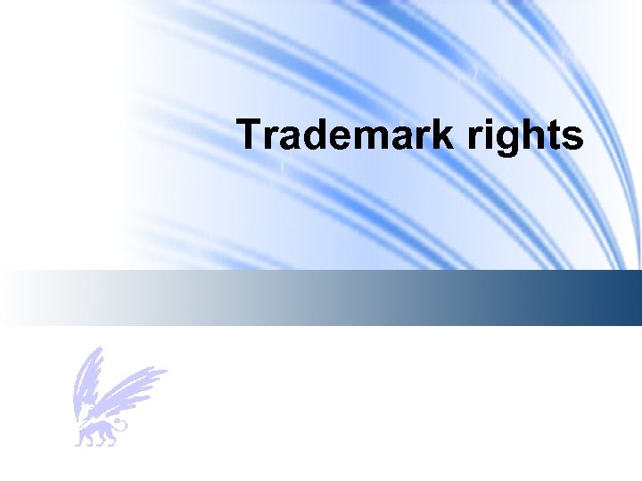 Trademark rights 
