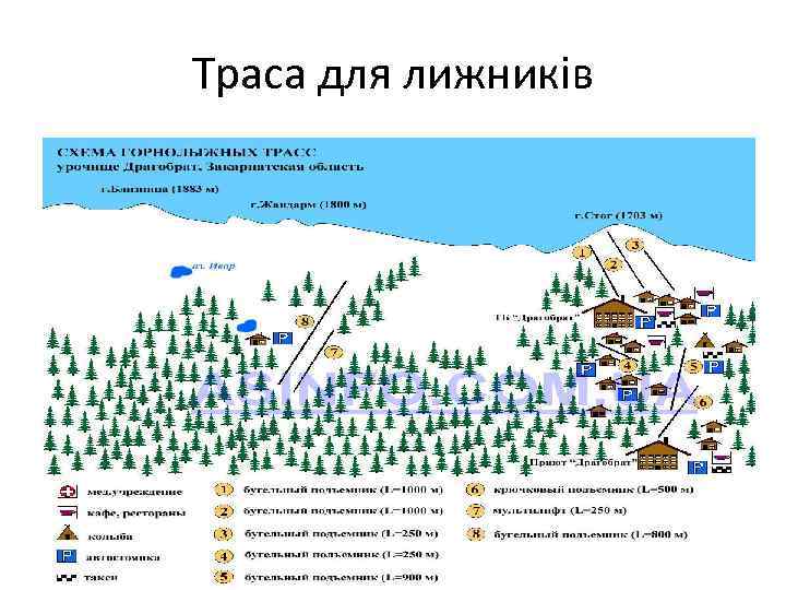 Траса для лижників 