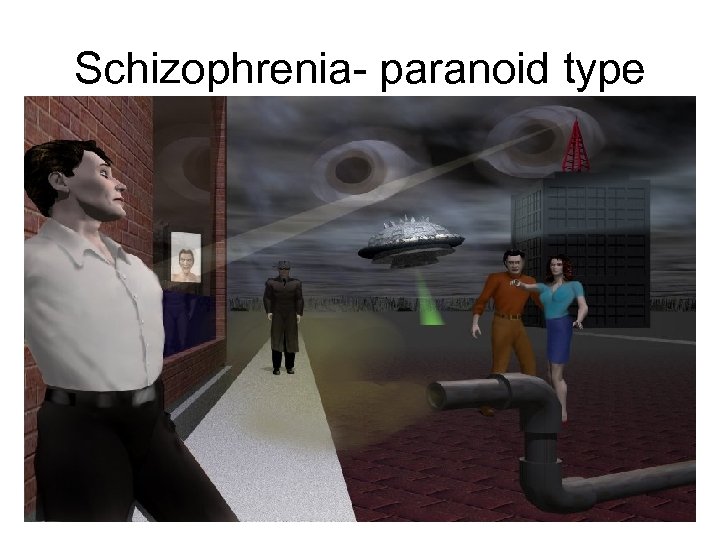 Schizophrenia- paranoid type 