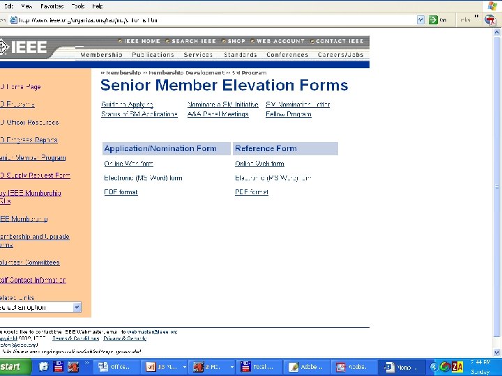 March 2005 Baltimore Training 