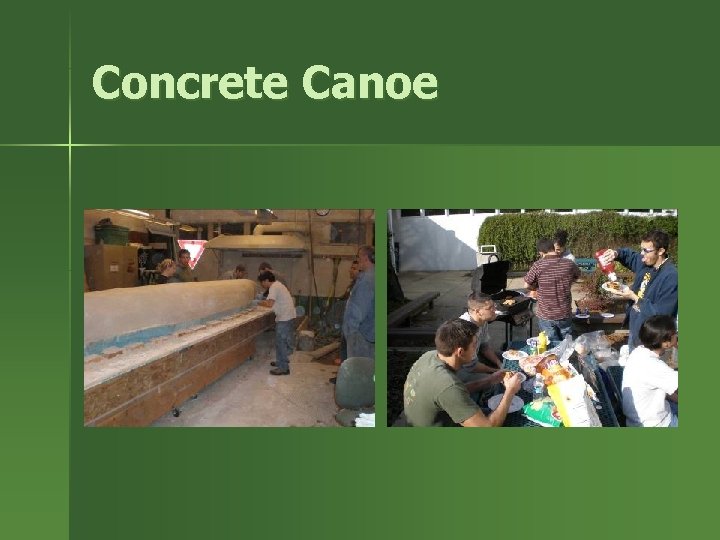 Concrete Canoe 