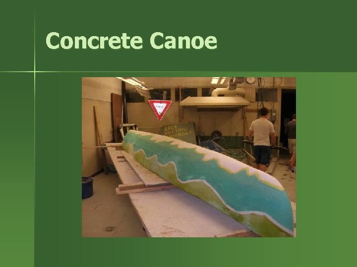 Concrete Canoe 