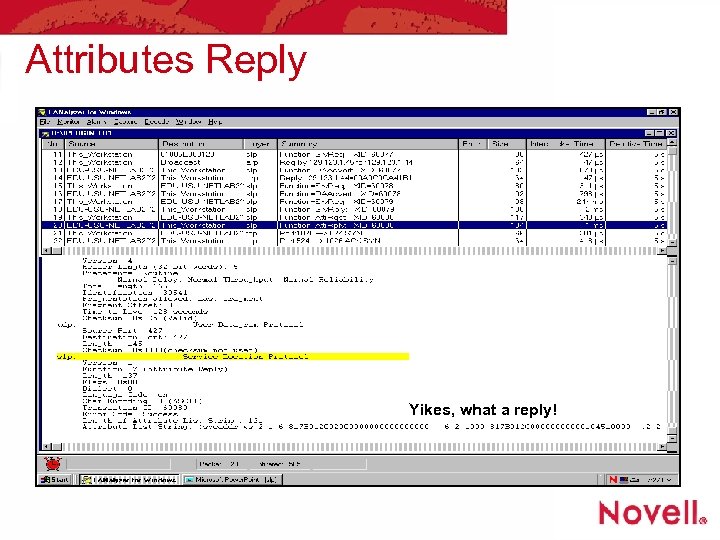 Attributes Reply Yikes, what a reply! 
